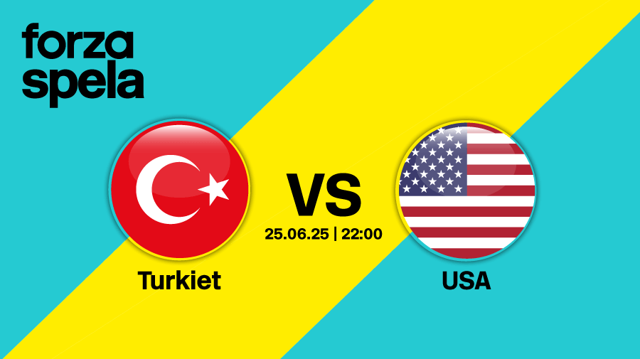 Turkiet vs USA – Speltips VM 2026