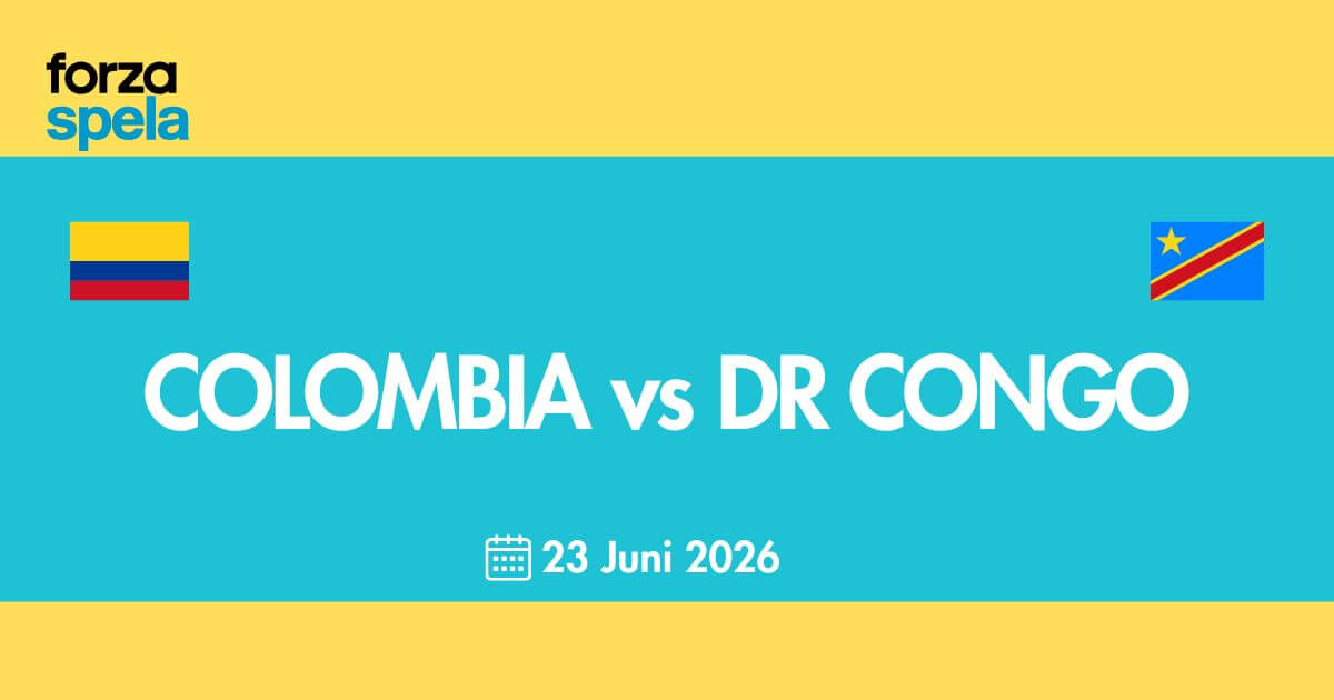 Colombia vs DR Kongo Prognos och Odds