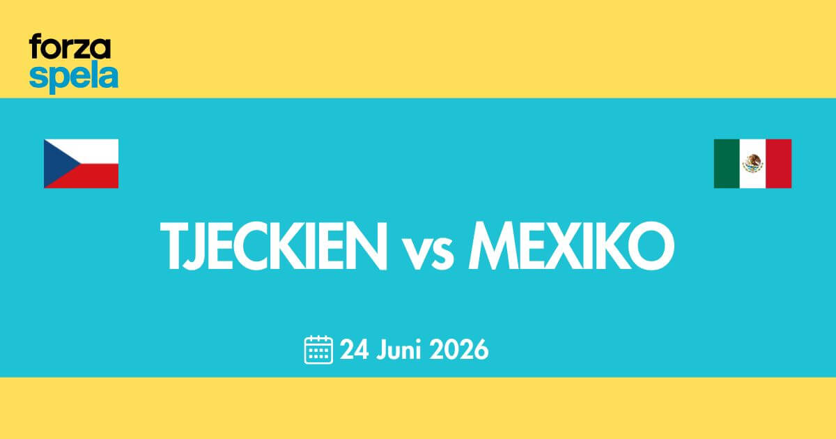 Tjeckien vs Mexiko – Speltips VM 2026