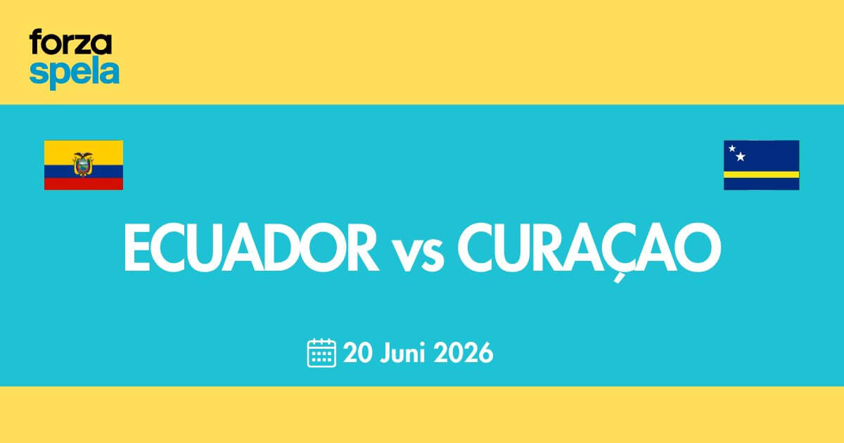 Ecuador vs Curaçao: Speltips & Odds