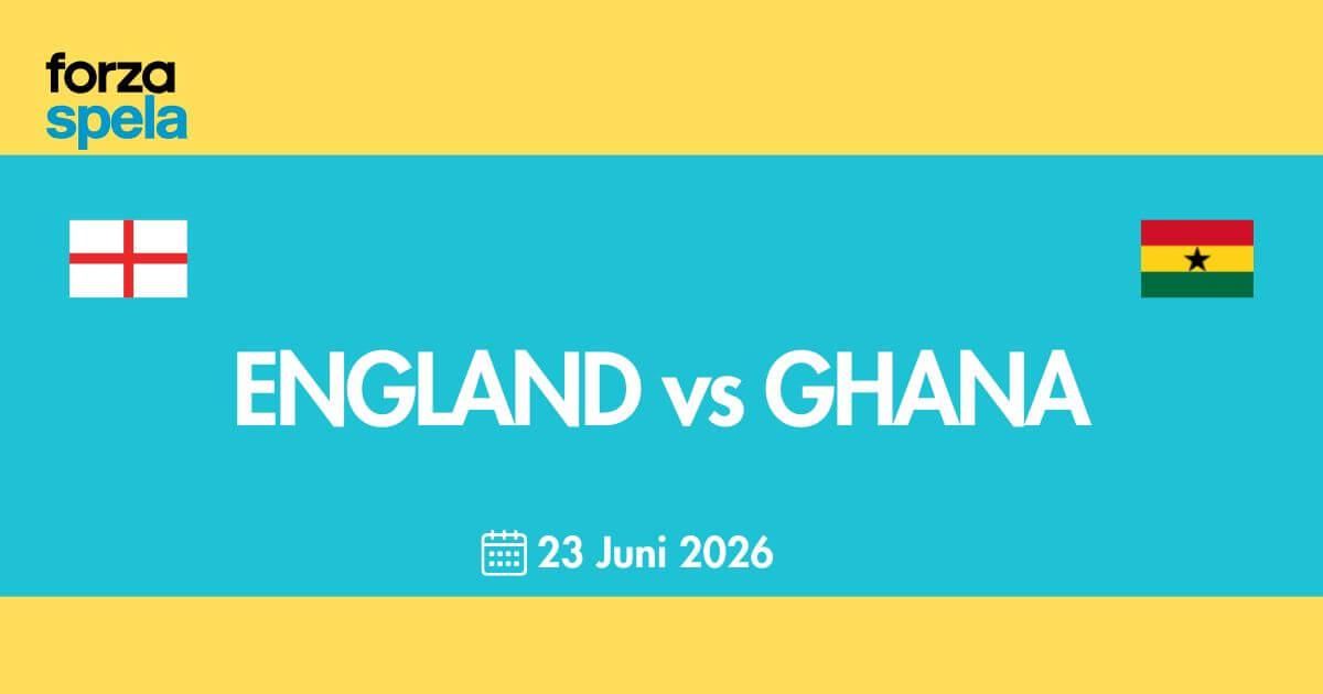 England vs Ghana – Prognos, Odds & Speltips