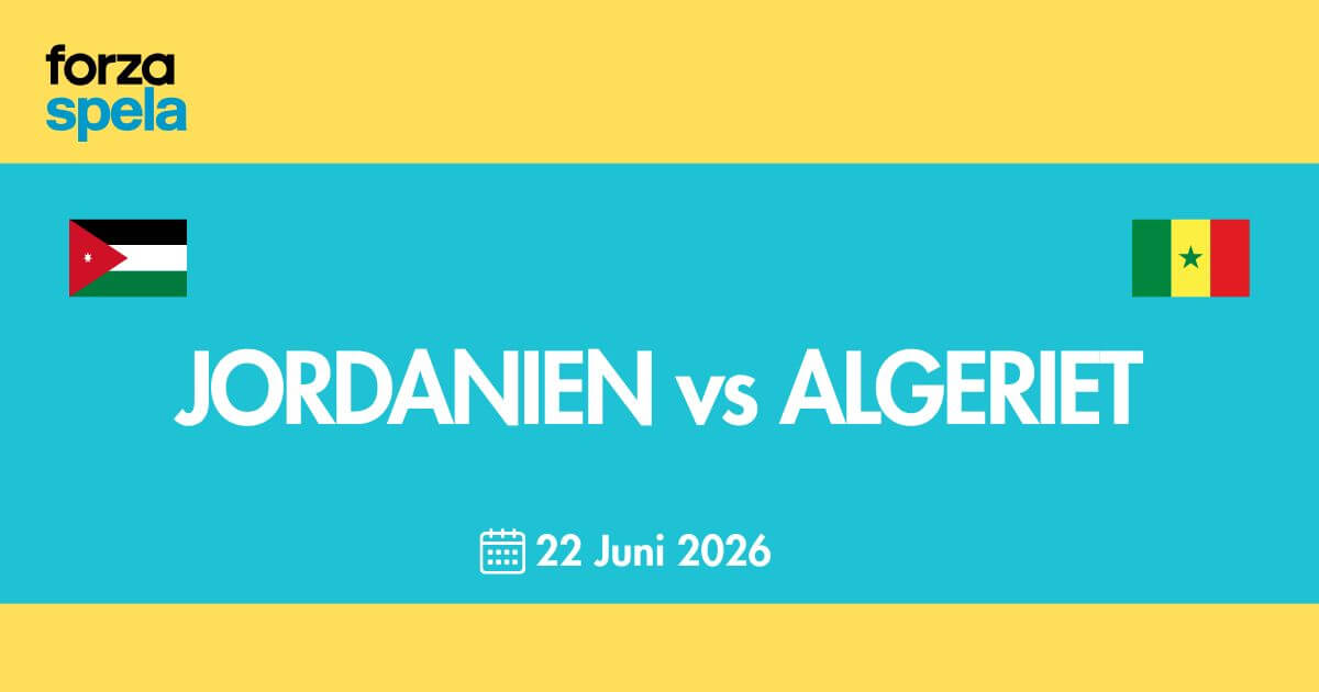 Jordanien vs Algeriet – Speltips & Odds