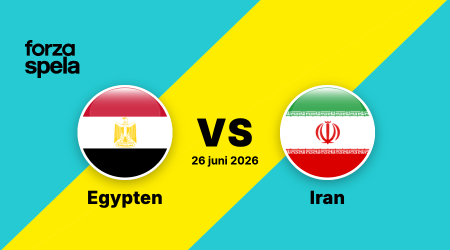 Egypten vs Iran – Prognos & Speltips | VM 2026
