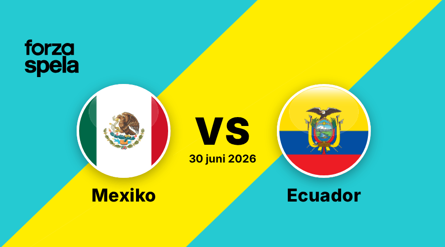 Mexiko vs Ecuador: Speltips & Odds | VM 2026