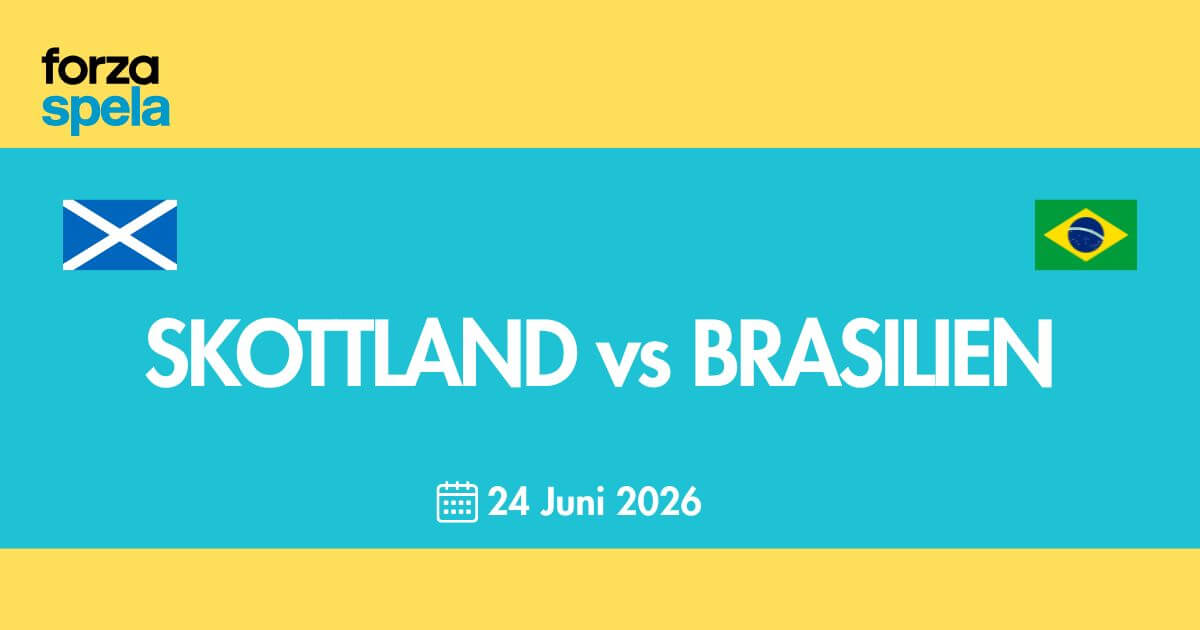 Skottland vs Brasilien – Speltips & Odds