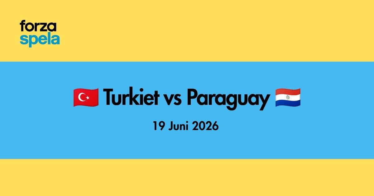 Turkiet vs Paraguay – Odds och Speltips