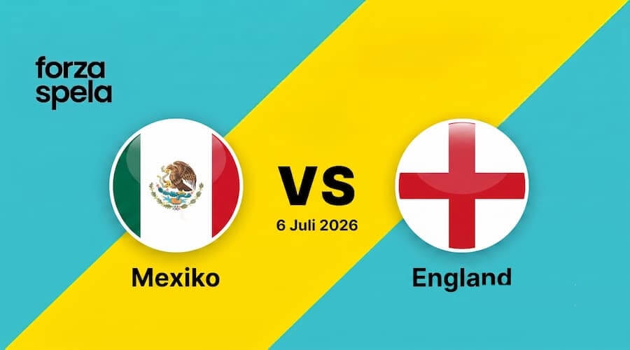 Mexiko vs England – Speltips VM 2026