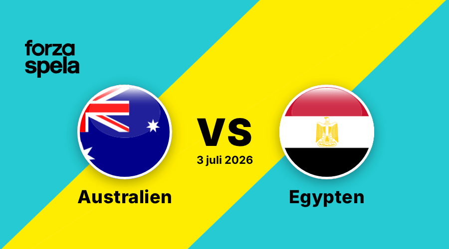 Australien vs Egypten – Speltips VM 2026