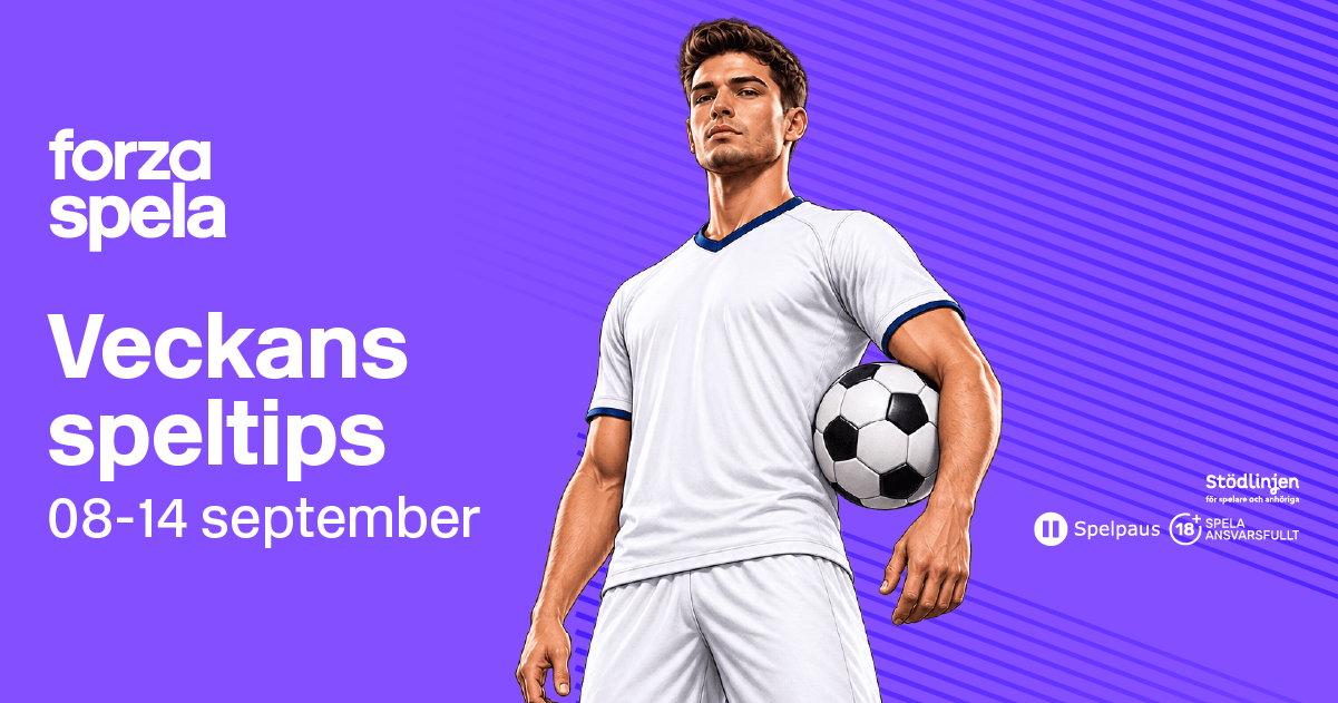 Speltips & Odds 8-14 september: Alla Storligorna