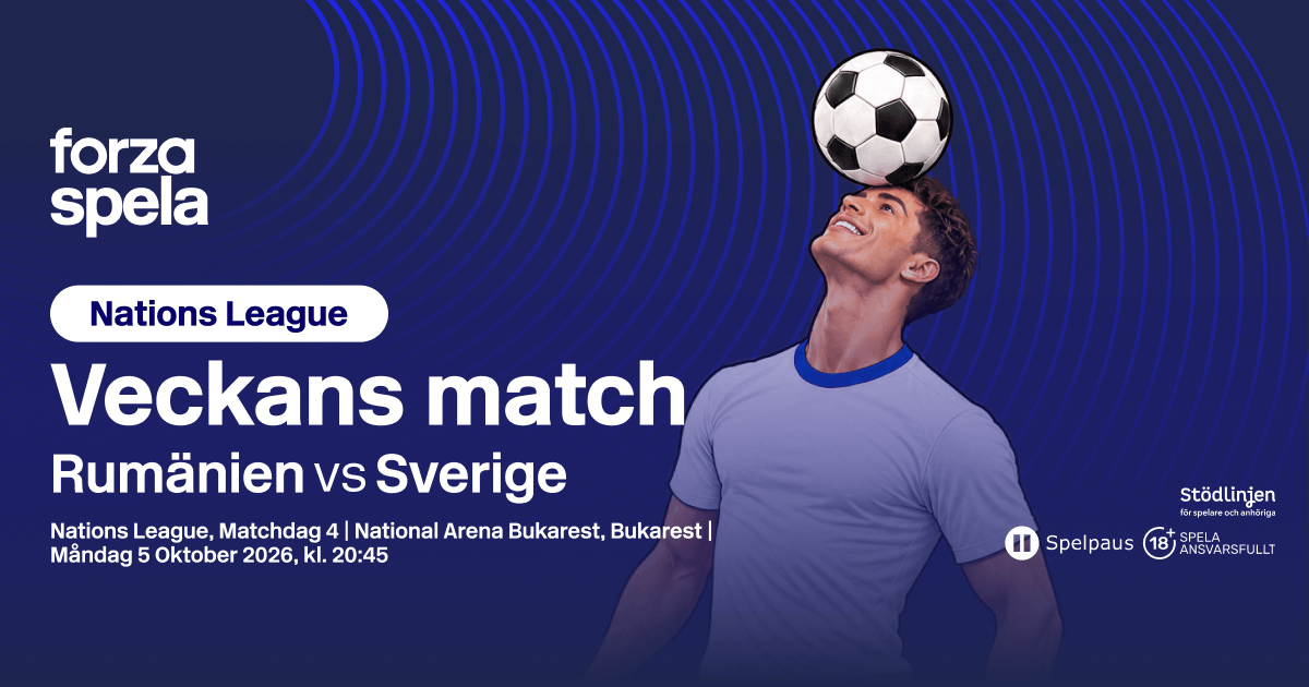 Rumänien v Sverige: Speltips & Odds