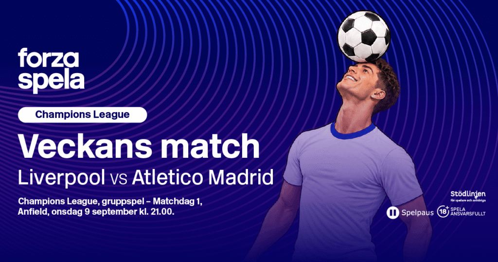 Liverpool-Atlético Madrid: Speltips & Odds