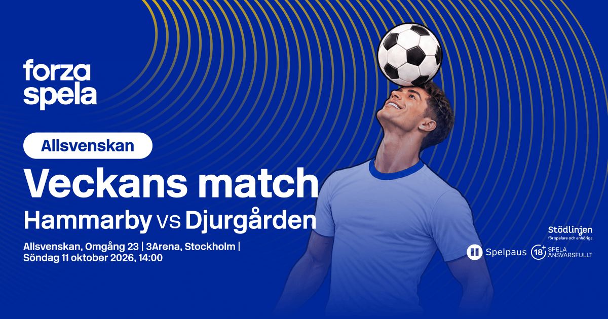 Hammarby v Djurgården: Speltips & Odds