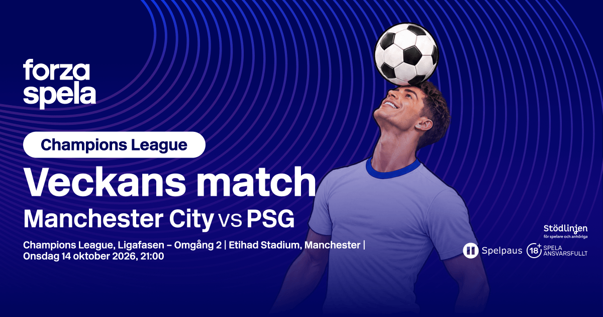 Manchester City v PSG: Speltips & Odds