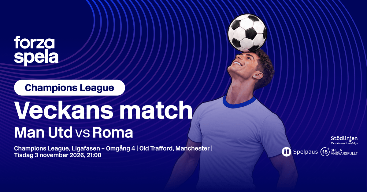 Manchester United v Roma: Speltips & Odds