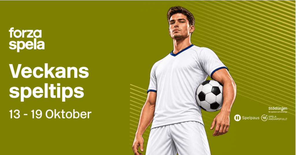 Speltips & Odds 13-19 oktober: Alla Storligorna | 13 till 19 oktober 2026