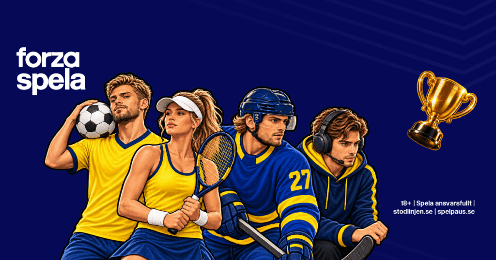 Populära sporter för betting i Sverige